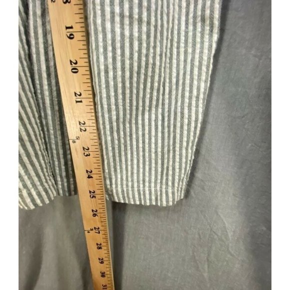 Zara‎ Basic One Piece Jumper Women Extra Small Gray Striped Sleeveless Ladies. - Picture 9 of 11